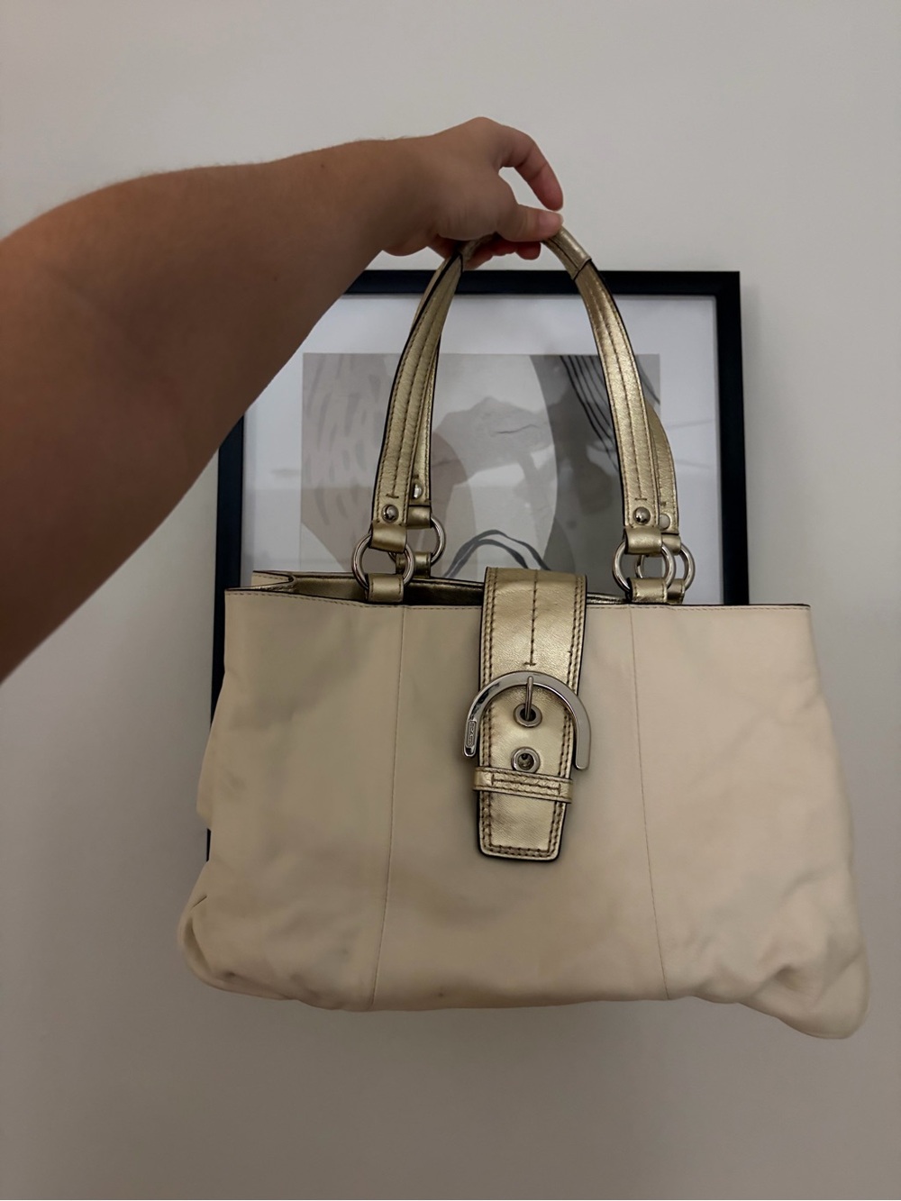 Coach SoHo Leather Tote Bag